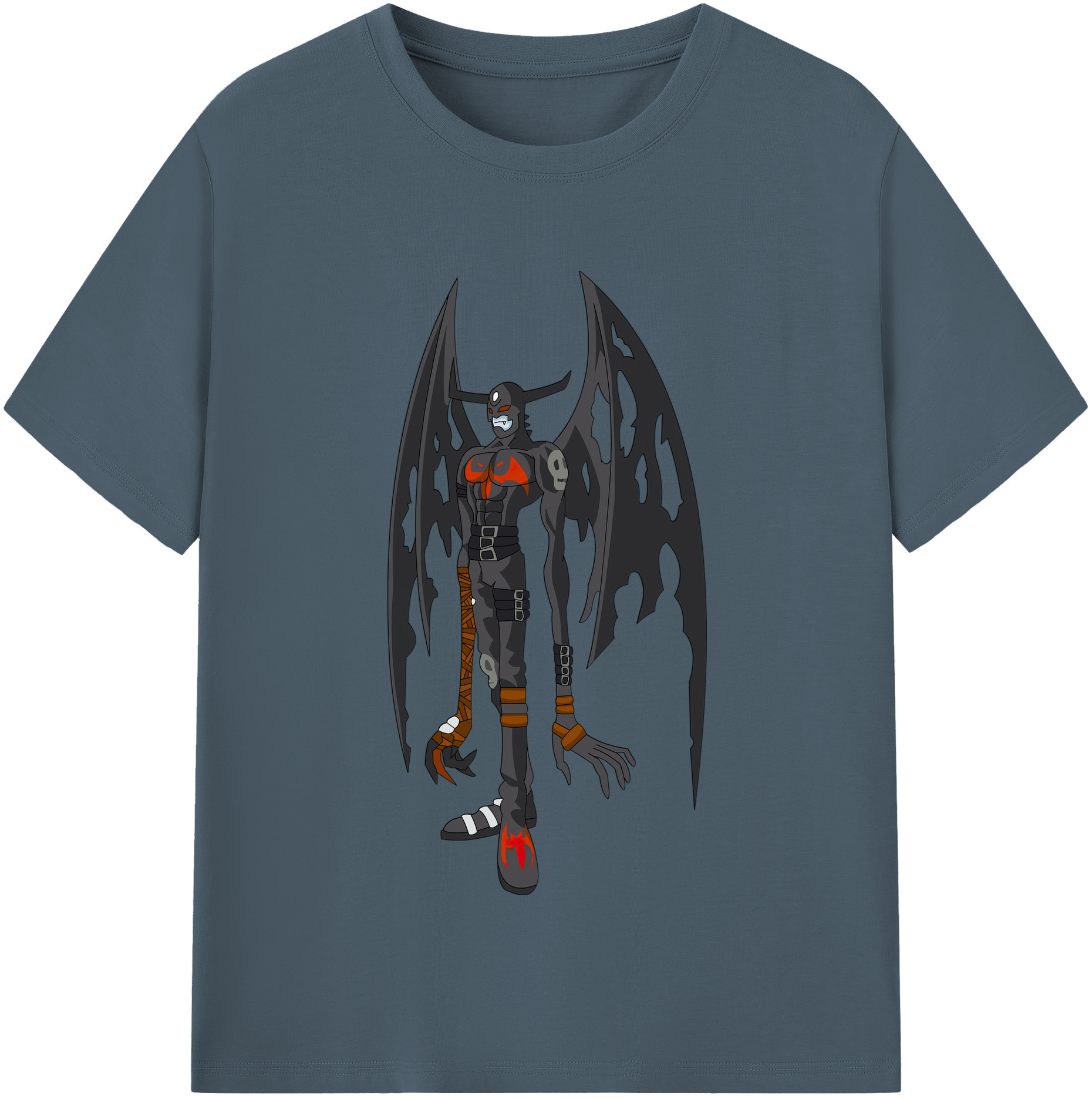 （画像用） Digimon デジタルモンスター/デジモン 綿100％半袖Tシャツ（フロントプリント）
